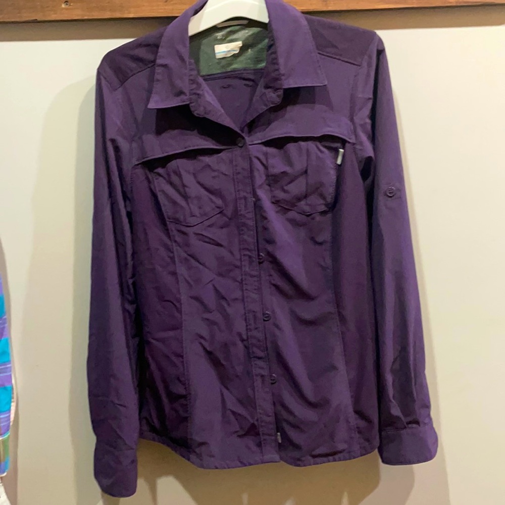 2 Columbia sun / camp / fishing shirts